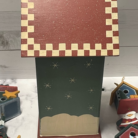 Wooden Garland & Birdhouse Set - Picture 8 of 8